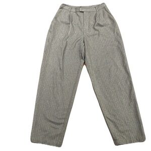 Collusion Plated High Rise Grey With Red Stripes Pants Size 6